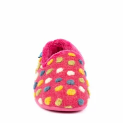 Lunar Pink Helix With Multi Spots Slippers -Lunar Shop unnamed file 1003