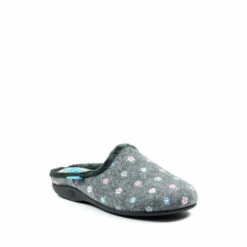 Alternative view of Lunar Dayton Grey Mule Slippers