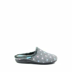 Lunar Dayton Grey Mule Slippers -Lunar Shop unnamed file 1075