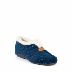 Lunar Blue Jem Fur Trim Slippers 9 Lunar Blue Jem Fur Trim Slippers -Lunar Shop unnamed file 1083