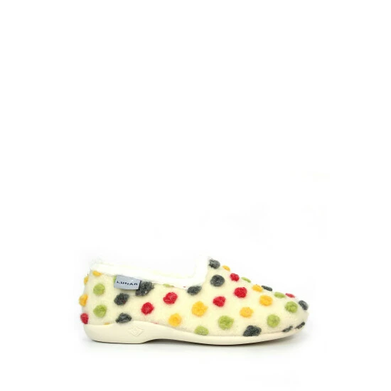 Lunar White Ladies Full Slippers 3 Lunar White Ladies Full Slippers