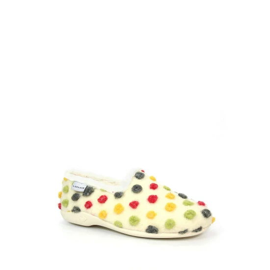 Lunar White Ladies Full Slippers 4 Lunar White Ladies Full Slippers - Image 2