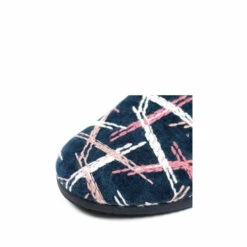 Lunar Erin Navy Blue Mule Slippers -Lunar Shop unnamed file 1182