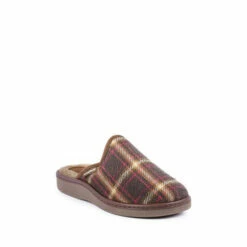 Alternative view of Lunar Brown Frank Mule Slippers