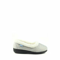 Lunar Grey Slippers