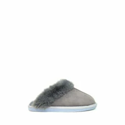 Lunar Grey Ladies Mule Slippers