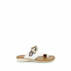 Lunar White Toe Loop Sandals