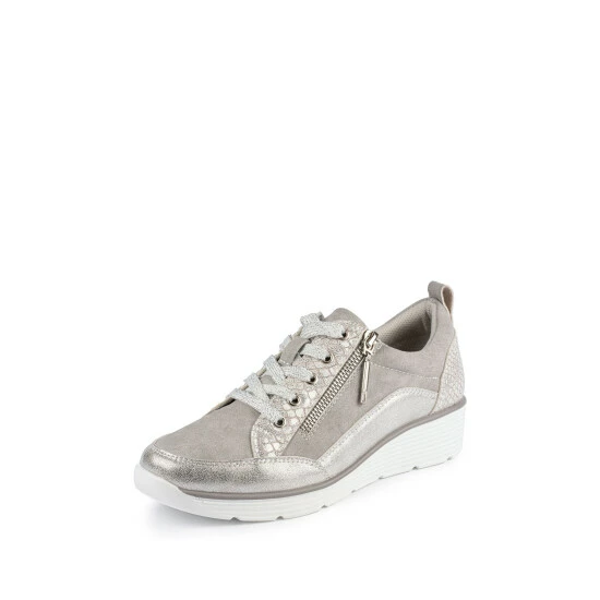 Lunar Kiley Silver Wedge Trainers 5 Lunar Kiley Silver Wedge Trainers - Image 3