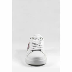 Lunar White Lou Multi Stripe Trainers -Lunar Shop unnamed file 1411