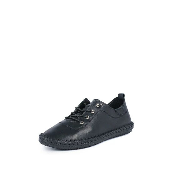 Lunar Black St Ives Sole Trainers 6 Lunar Black St Ives Sole Trainers - Image 4