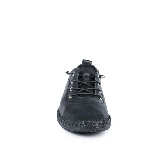 Lunar Black St Ives Sole Trainers 7 Lunar Black St Ives Sole Trainers - Image 5