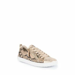Lunar Healey Animal Snake Effect Print Trainers