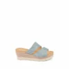 Lunar Mandy Light Blue Mule Wedges -Lunar Shop unnamed file 15