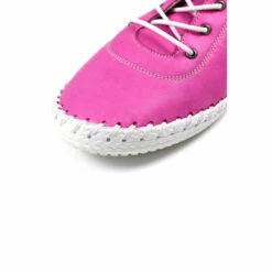 Lunar Pink St Ives Fuchsia Plimsoll Trainers -Lunar Shop unnamed file 1517