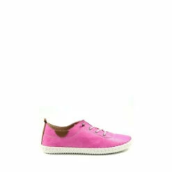 Lunar Pink St Ives Fuchsia Plimsoll Trainers -Lunar Shop unnamed file 1518