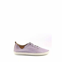 Lunar Purple St Ives Plimsoll Trainers