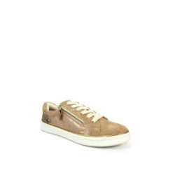 Lunar Tan Adorn Lace Natural Trainers -Lunar Shop unnamed file 1565