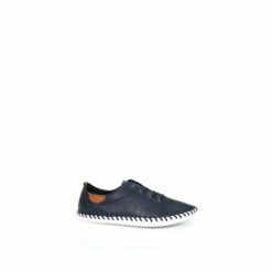 Lunar Blue Leather Plimsolls -Lunar Shop unnamed file 1588