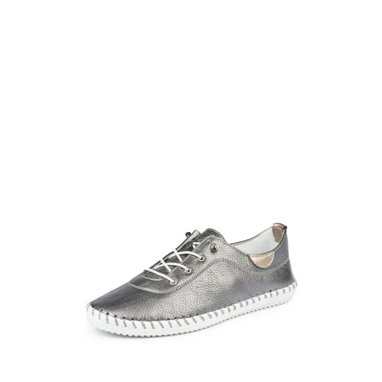 Lunar Grey Pewter St Ives Trainers 4 Lunar Grey Pewter St Ives Trainers - Image 2