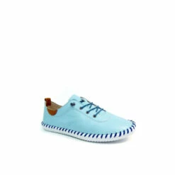 Lunar Blue St Ives Plimsoll Trainers -Lunar Shop unnamed file 1607