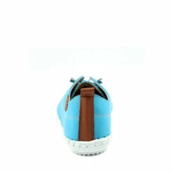 Lunar Blue St Ives Turquoise Plimsoll Trainers -Lunar Shop unnamed file 1614