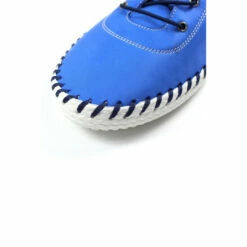 Lunar St Ives Cobalt Blue Plimsoll Trainers -Lunar Shop unnamed file 1671