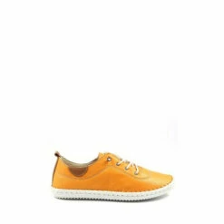 Lunar Orange St Ives Tangerine Plimsoll Trainers -Lunar Shop unnamed file 1678