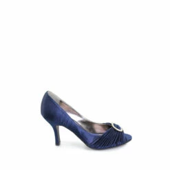 Lunar Navy Blue Sienna Diamanté Heeled Sandals