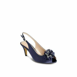 Lunar Blue Sabrina Satin Slingback Court Shoes 8 Lunar Blue Sabrina Satin Slingback Court Shoes -Lunar Shop unnamed file 1719