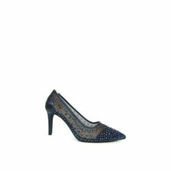 Lunar Blue Argo Blue Mesh Court Shoes -Lunar Shop unnamed file 1724