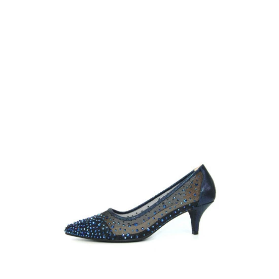 Lunar Blue Alisha Gemstone Kitten Heels 3 Lunar Blue Alisha Gemstone Kitten Heels
