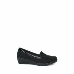 Lunar Black Tiggy Comfort Shoes