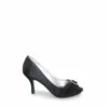 Lunar Black Sienna Diamanté Court Shoes -Lunar Shop unnamed file 1801
