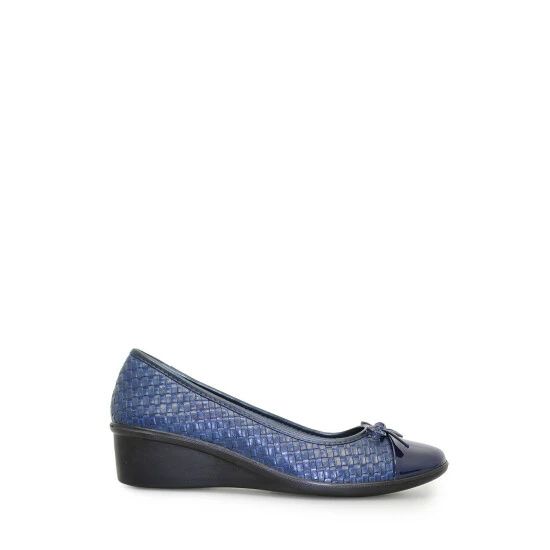 Lunar Blue Geneva Low Wedge Shoes 3 Lunar Blue Geneva Low Wedge Shoes