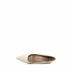 Lunar Natural Yolanda Croc Print Court Shoes -Lunar Shop unnamed file 1824