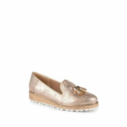 Lunar Pink Nemesis Tassel Wedge Loafers -Lunar Shop unnamed file 1837