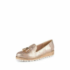 Lunar Pink Nemesis Tassel Wedge Loafers -Lunar Shop unnamed file 1838