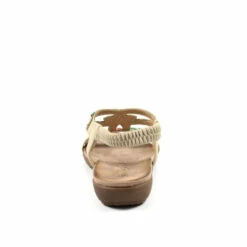 Lunar Beige Cream Mariella Beaded Sandals -Lunar Shop unnamed file 184