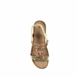 Lunar Beige Cream Mariella Beaded Sandals -Lunar Shop unnamed file 185