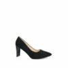 Lunar Black Pistachio Court Shoes