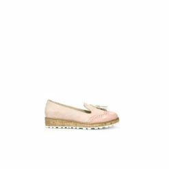 Lunar Pink Tassel Wedge Loafers -Lunar Shop unnamed file 1884