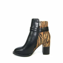 Lunar Animal Heeled Ankle Boots