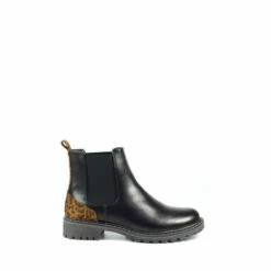 Lunar Oakland Ankle Black Boots