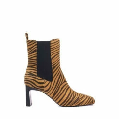 Lunar Tiga Zebra Print Ankle Boots -Lunar Shop unnamed file 2081