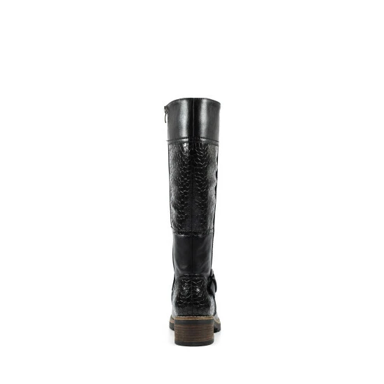 Lunar Reuben Black Knee Boots 6 Lunar Reuben Black Knee Boots - Image 4