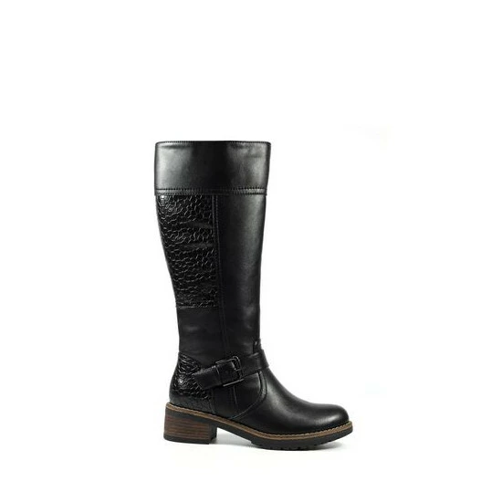 Lunar Reuben Black Knee Boots 7 Lunar Reuben Black Knee Boots - Image 5