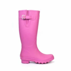 Lunar Pink Rubber Fashion Wellington Boots