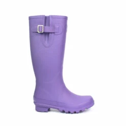 Lunar Purple Rubber Fashion Wellington Boots