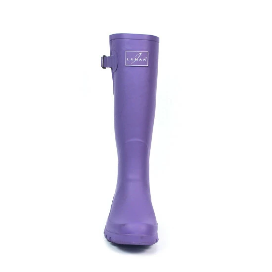 Lunar Purple Rubber Fashion Wellington Boots 5 Lunar Purple Rubber Fashion Wellington Boots - Image 3