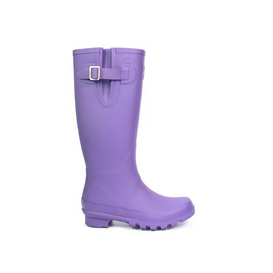 Lunar Purple Rubber Fashion Wellington Boots 7 Lunar Purple Rubber Fashion Wellington Boots - Image 5